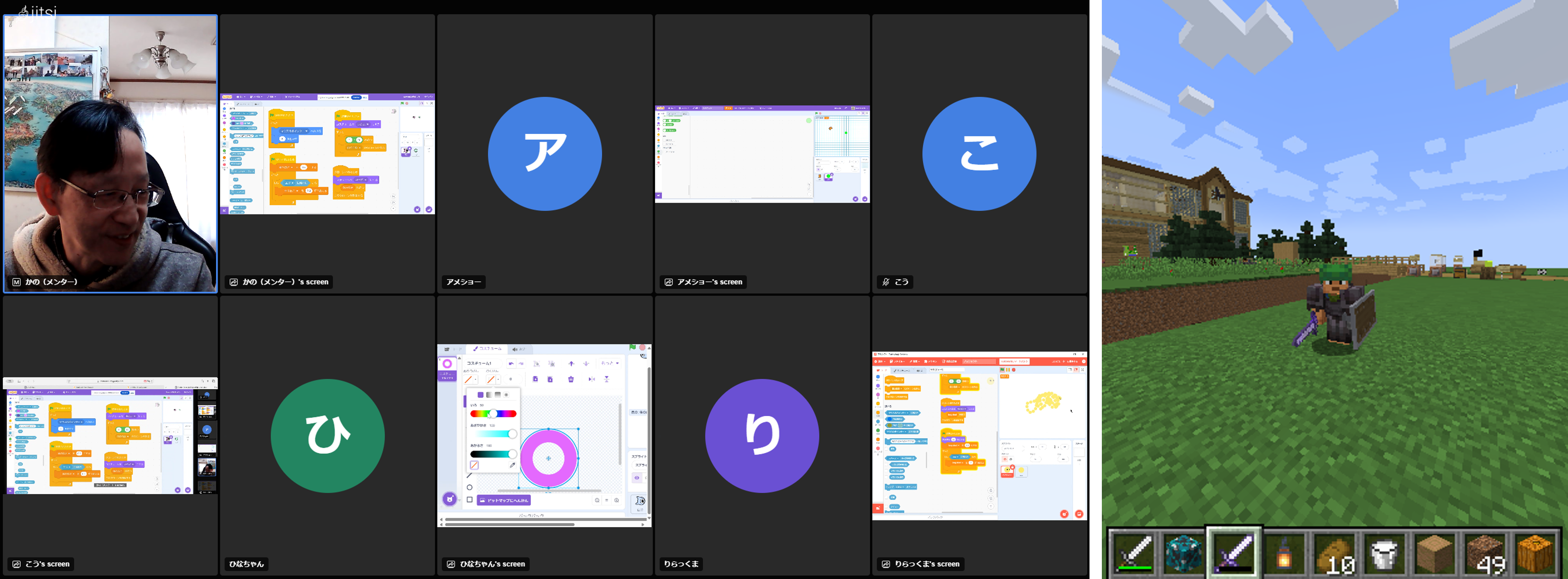 CoderDojo青梅の参加風景