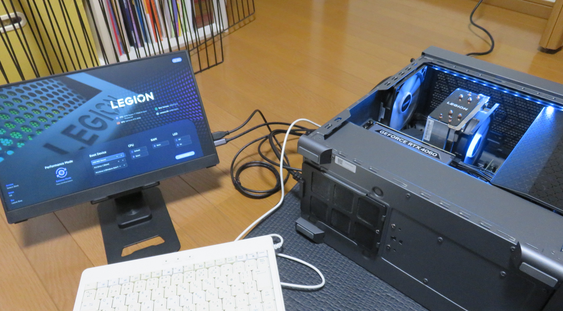 デスクトップPC修理（LEGION）